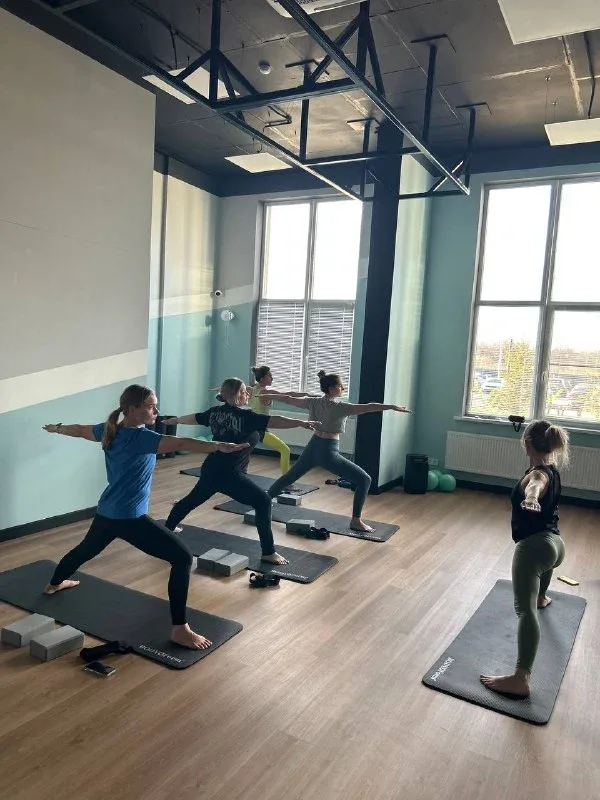 Сегодня в нашем зале прошла первая практика по йоге.🧘🏼‍♀️